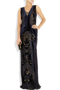 robertocavalli devore velvet gown6815