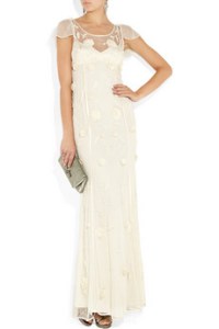 Temperley London floralAppliquetulleandstretchsilk1885