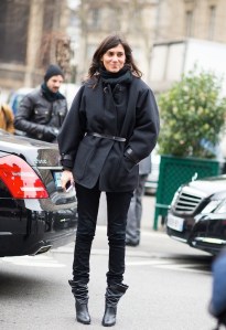 Emmanuelle Alt at Dries Van Noten