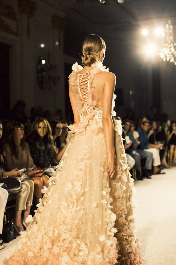 Marchesa Spring / Summer 2016 collection at the St. Regis New York for NYFW.