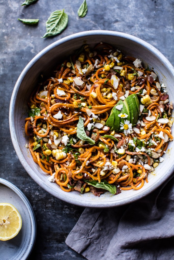 Corn-Feta-and-Basil-Sweet-Potato-Noodle-Carbonara-2-1